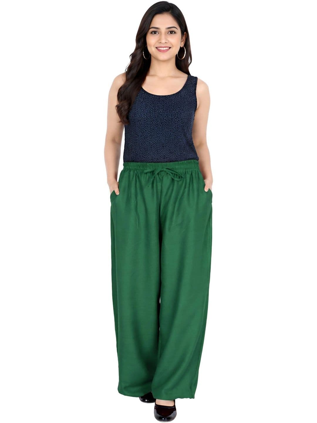 Sttoffa Women Knitted Ethnic Palazzos - view 1