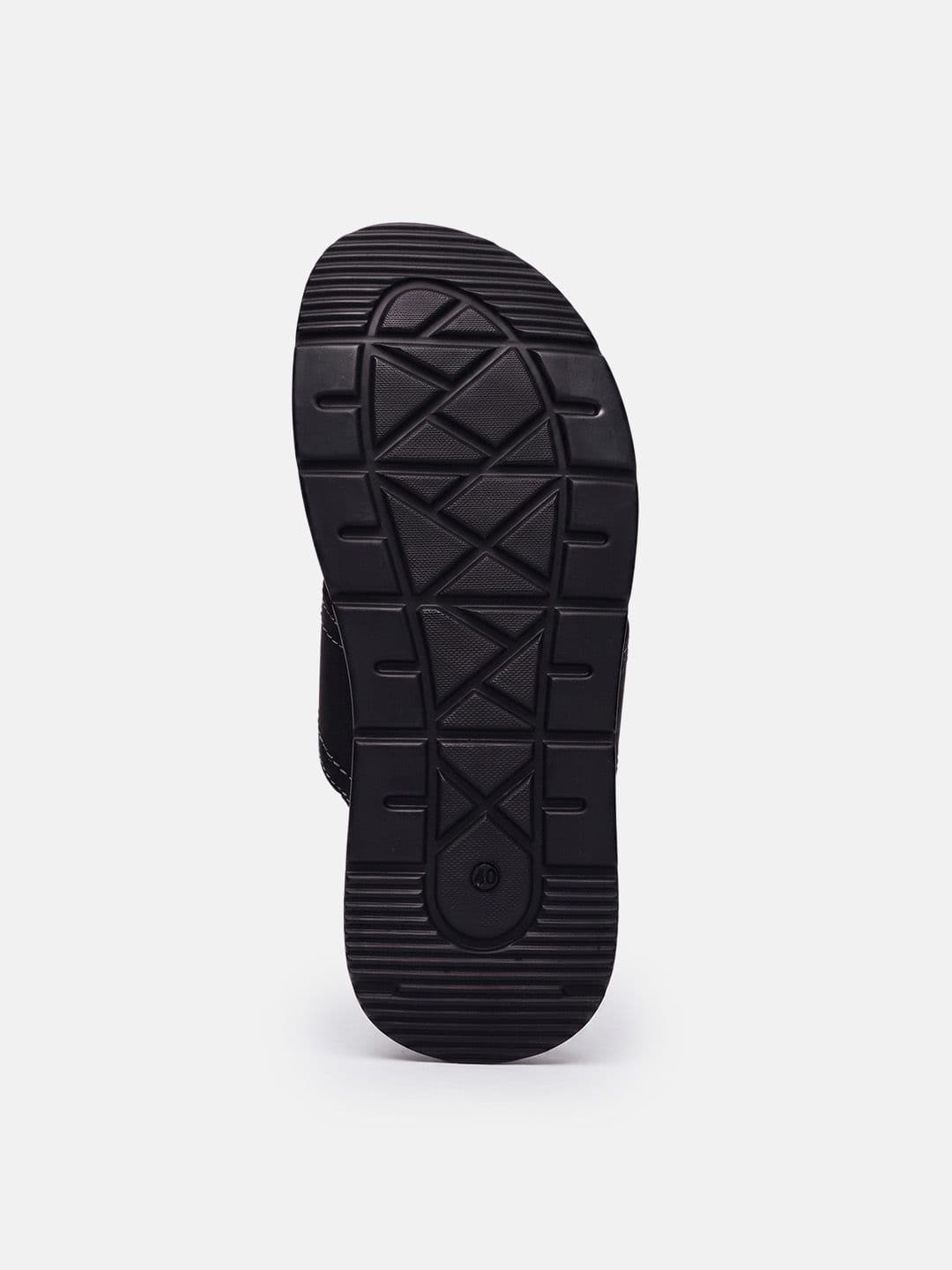 Louis Philippe Men Leather Comfort Sandals thumbnail 4