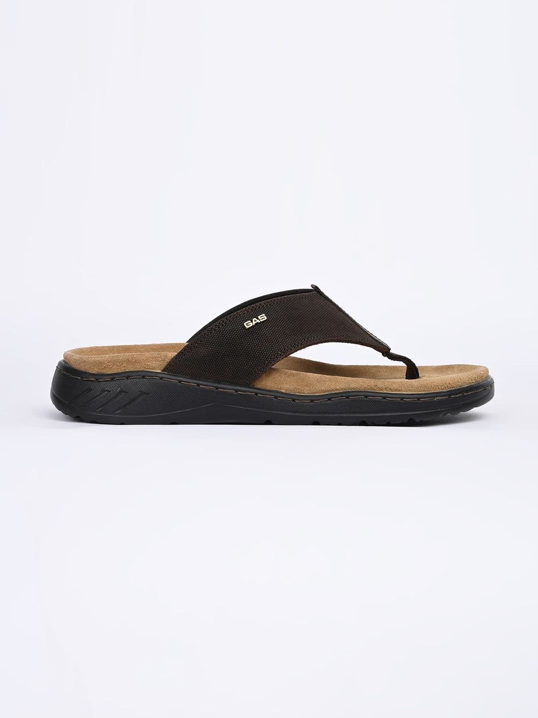 GAS Men Brilliante Brown Sandals thumbnail 6