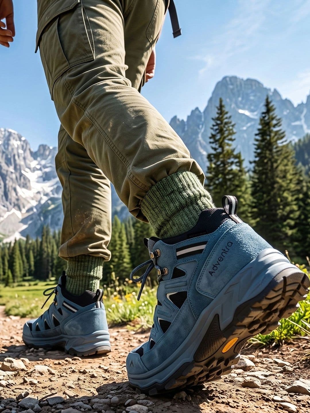 Adventra Sports Men Trekking Shoes thumbnail 7