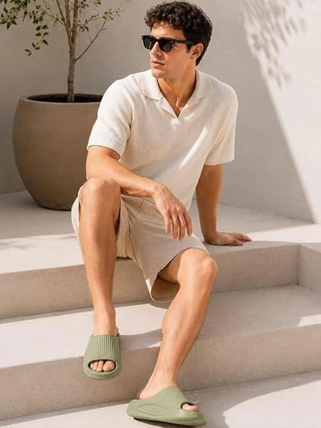 SHOP 24 CARE Men Rubber Sliders thumbnail 4