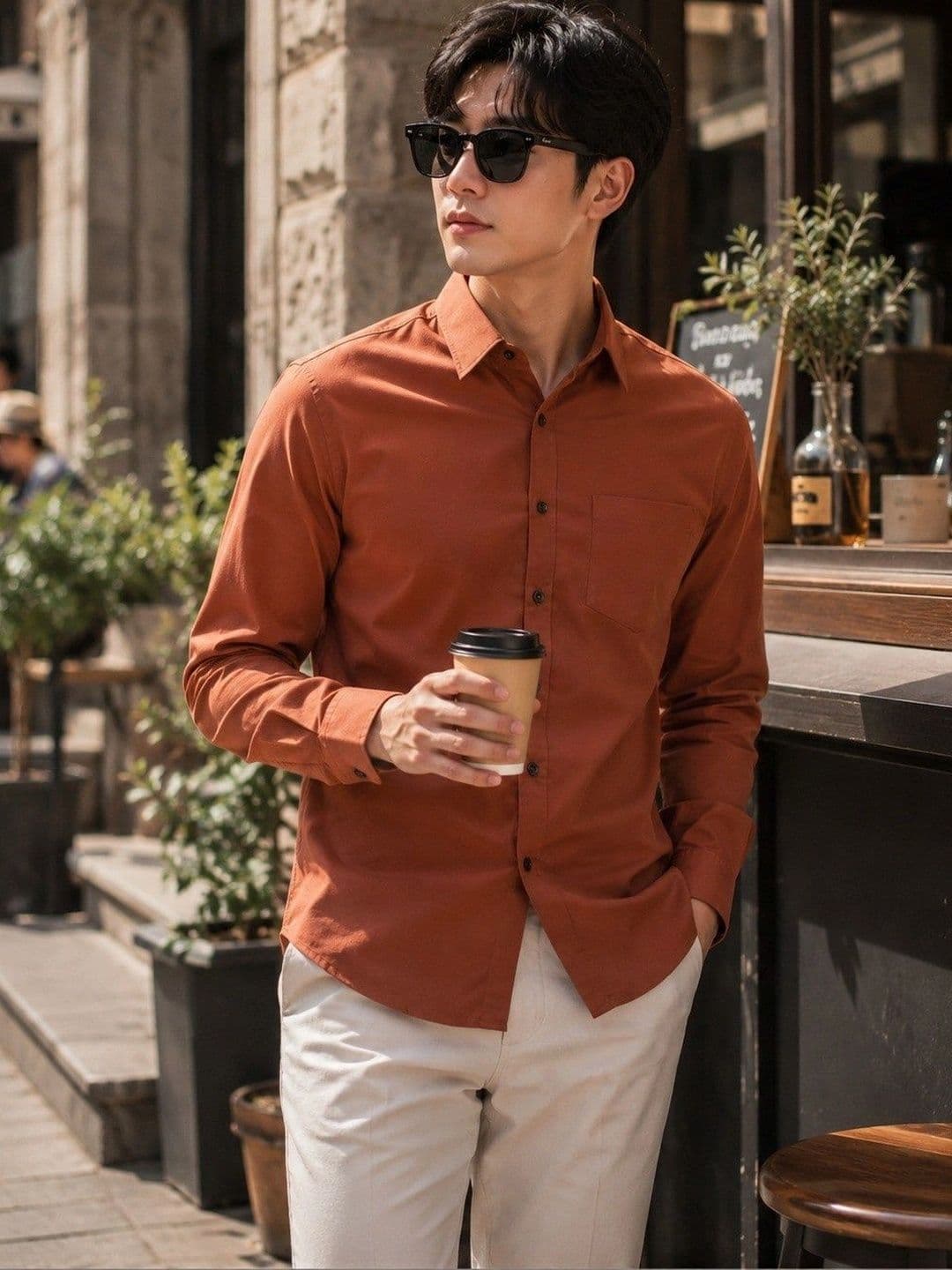 BAESD Men Premium Slim Fit Casual Shirt thumbnail 3
