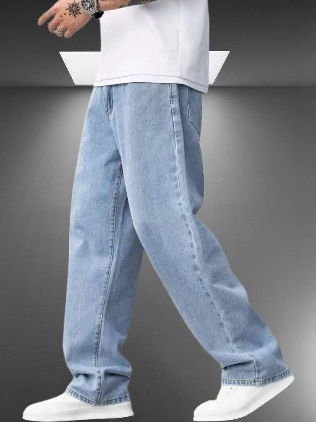UNIFAV FASHION Men Mid-Rise Jeans thumbnail 5