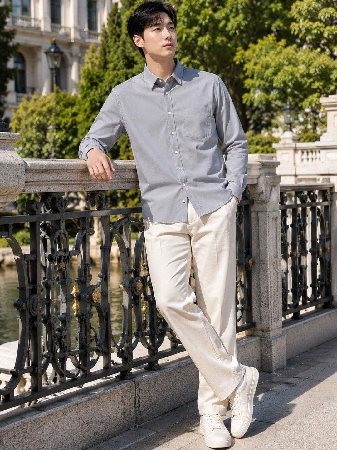BAESD Men Premium Slim Fit Casual Shirt thumbnail 4