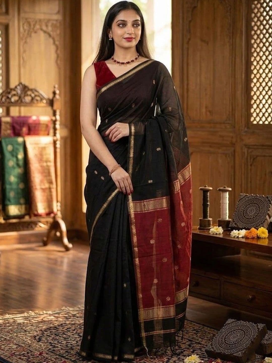 MITAL ENTERPRISE Zari Art Silk Saree - view 1