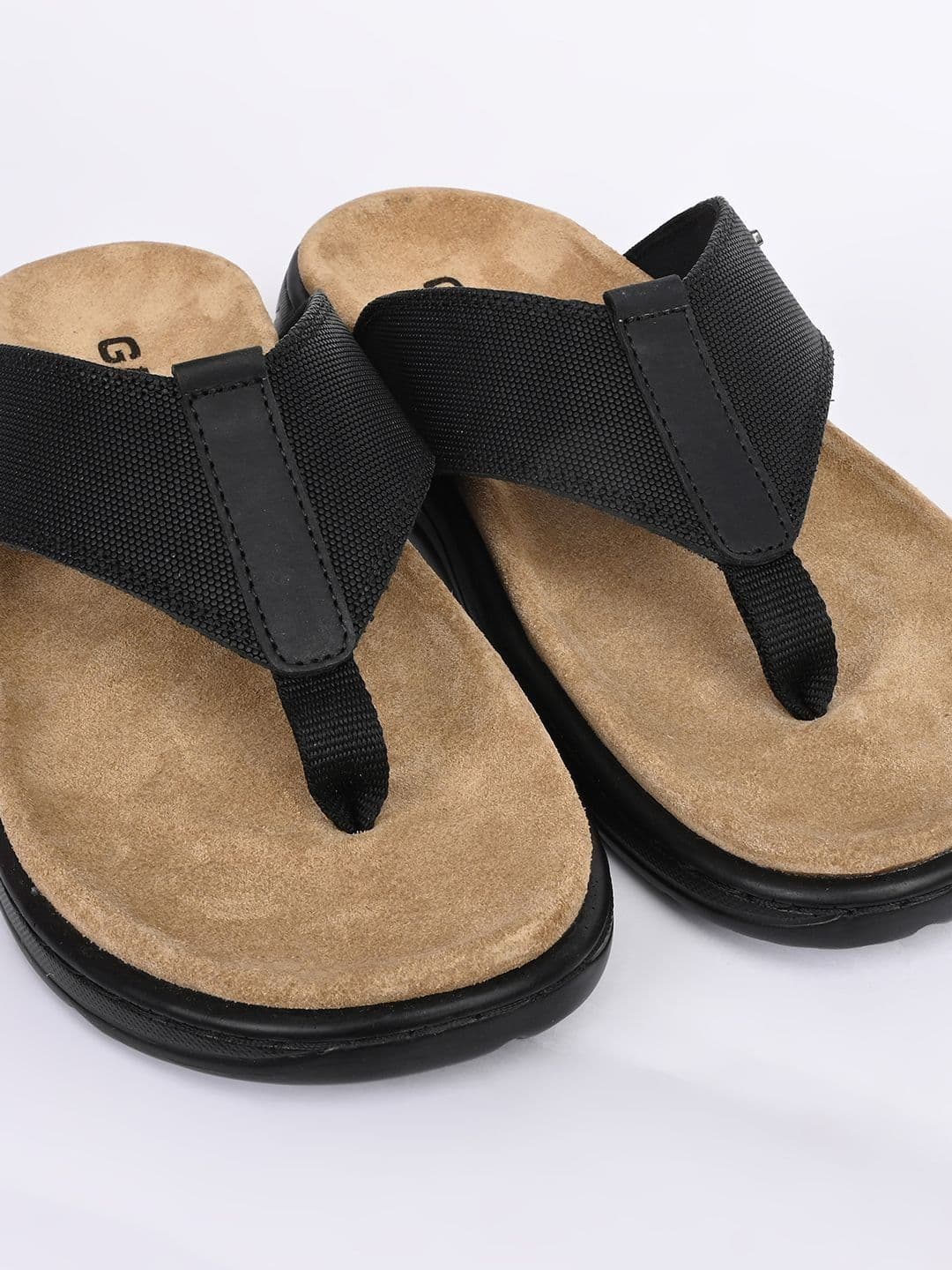 GAS Men Brilliante Black Sandals thumbnail 3