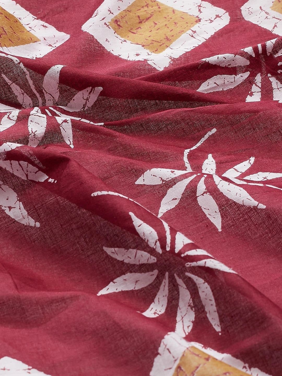 Garden Vareli Ethnic Motifs Pure Cotton Saree thumbnail 3
