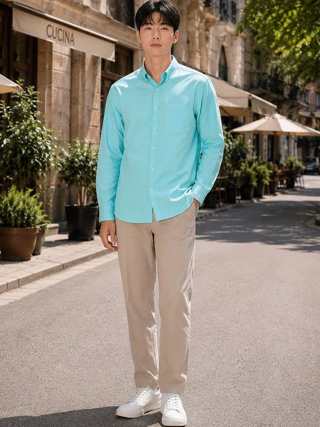 BAESD Men Premium Slim Fit Casual Shirt thumbnail 6