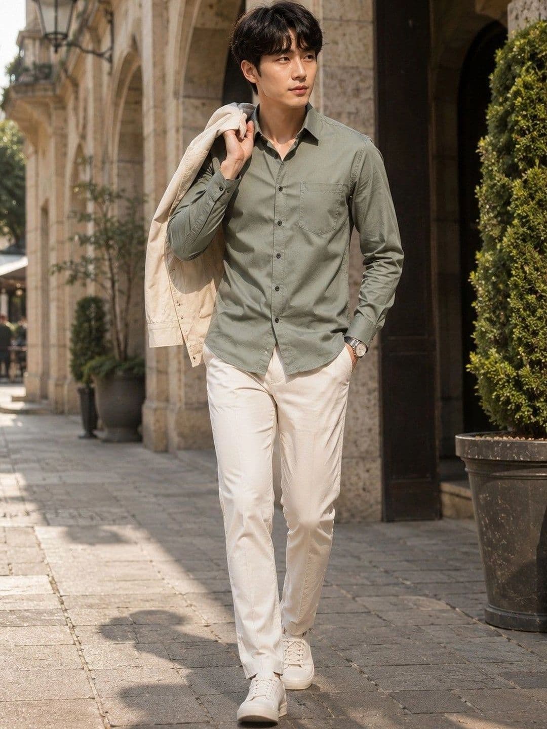 BAESD Men Premium Slim Fit Casual Shirt thumbnail 3