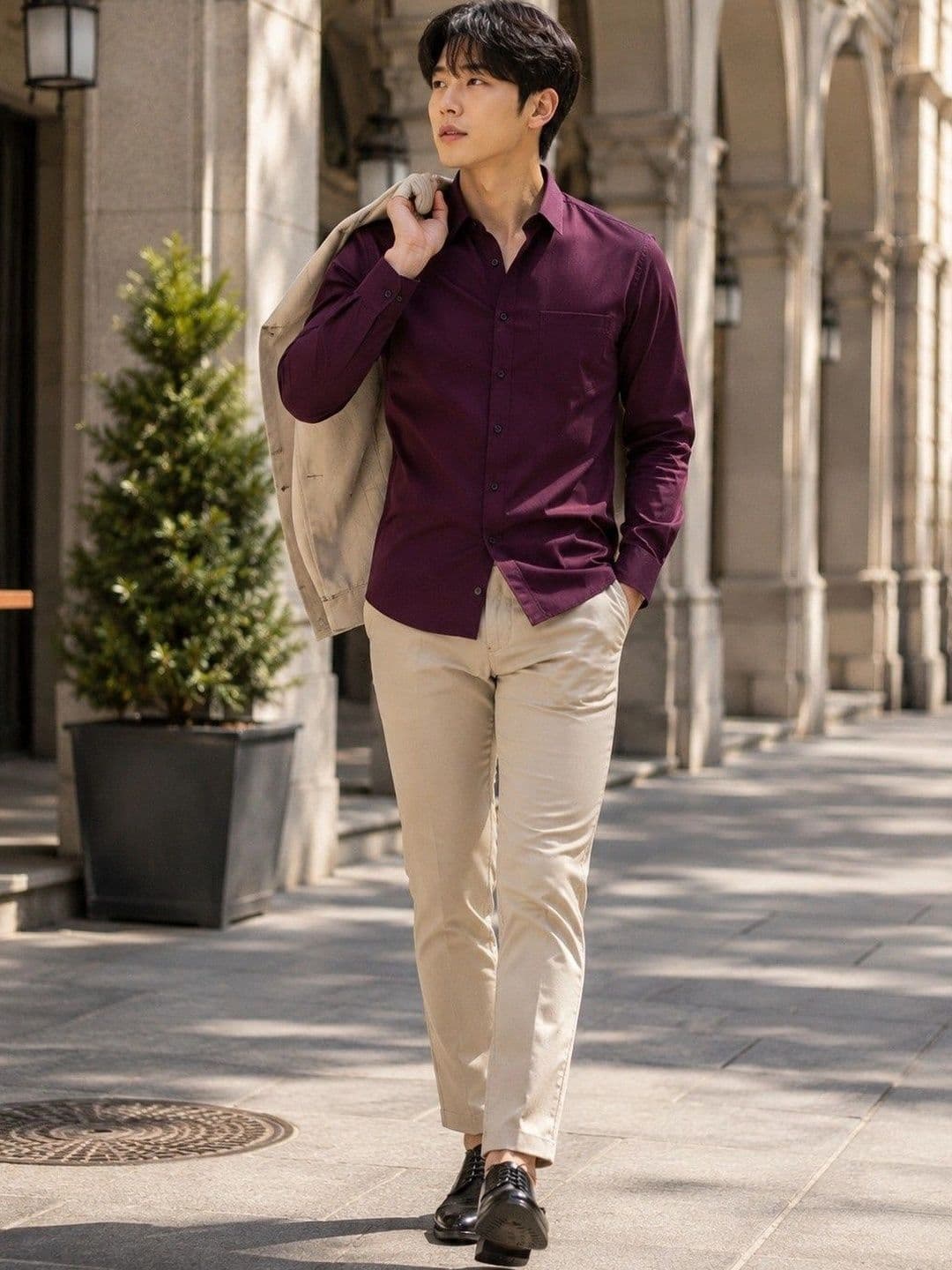 BAESD Men Premium Slim Fit Casual Shirt thumbnail 6