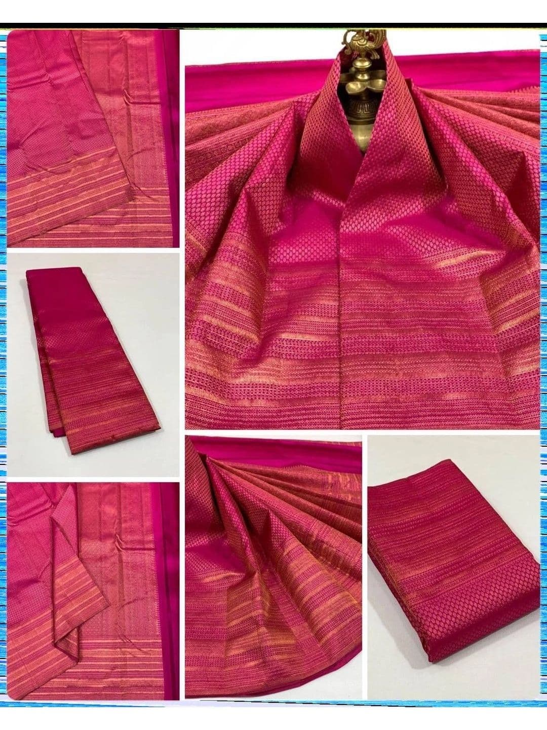 MITAL ENTERPRISE Woven Design Zari Art Silk Saree thumbnail 3