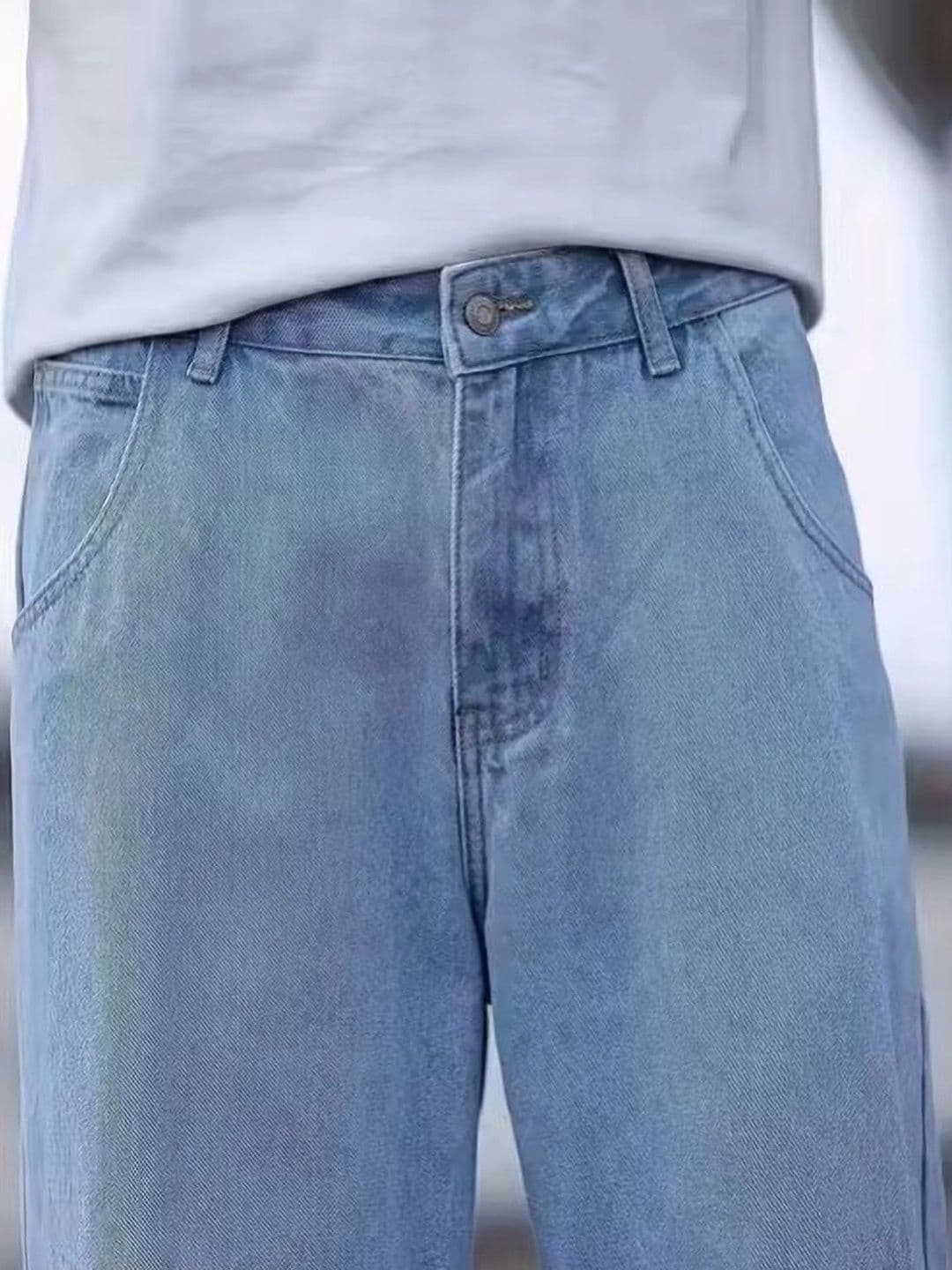 UNIFAV FASHION Men Boyfriend Fit Mid-Rise Jeans thumbnail 2