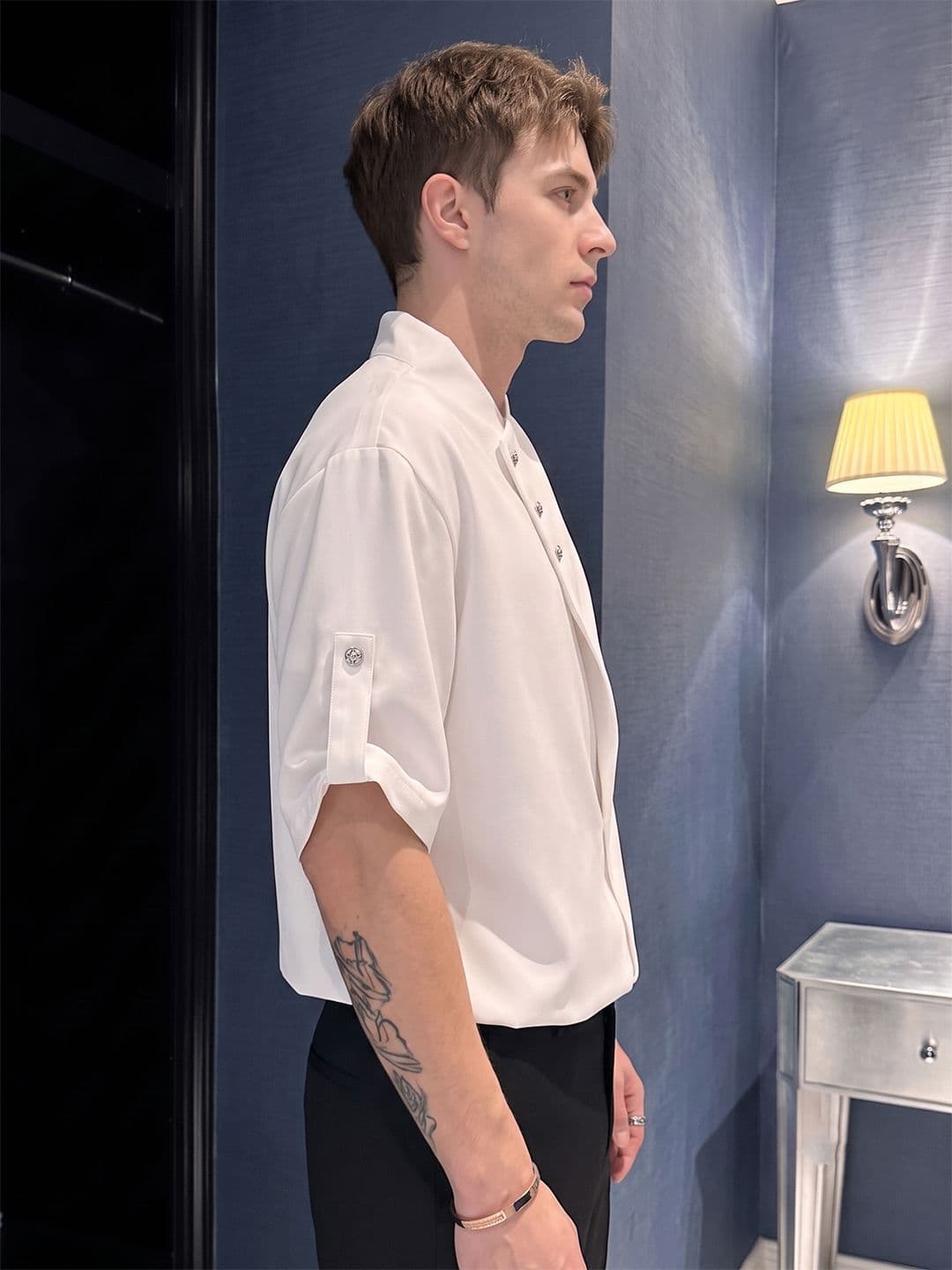 Suo Men Casual Shirt thumbnail 4