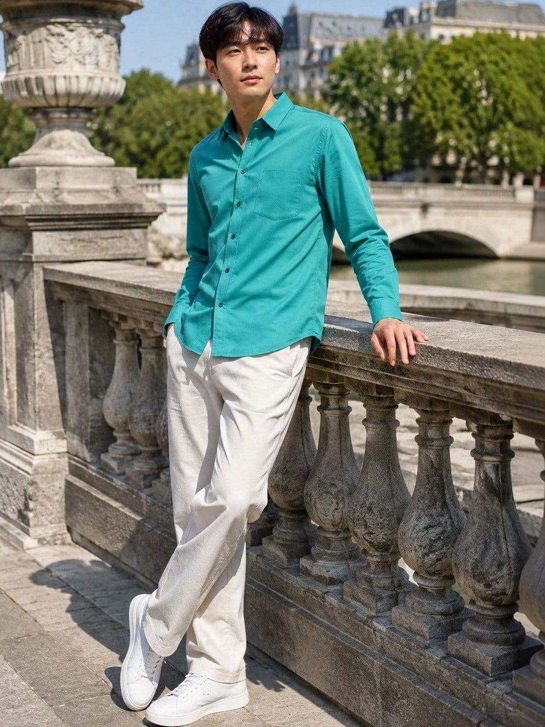 BAESD Men Premium Slim Fit Casual Shirt thumbnail 7