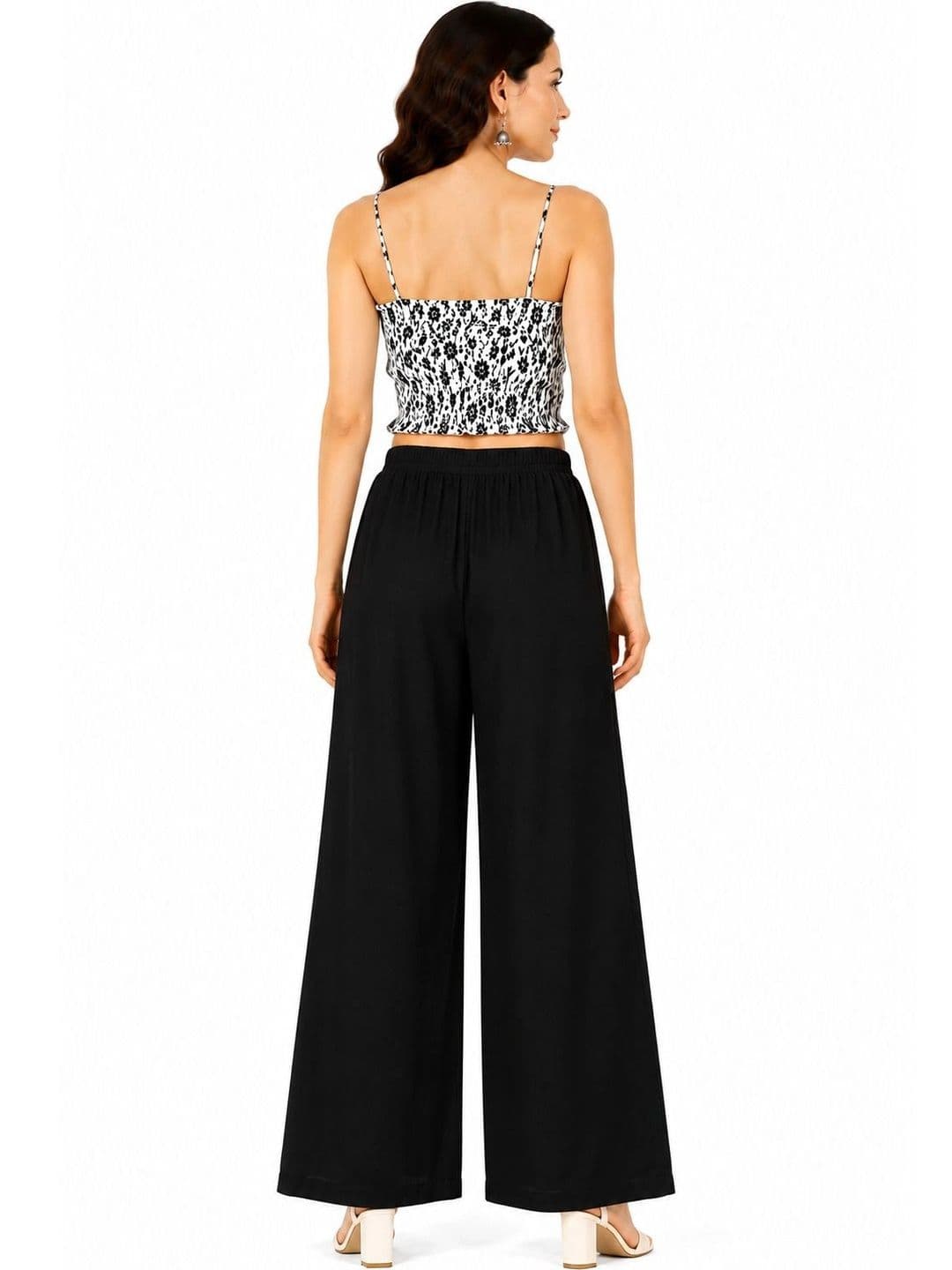 Threadbloom Women Knitted Palazzos thumbnail 2