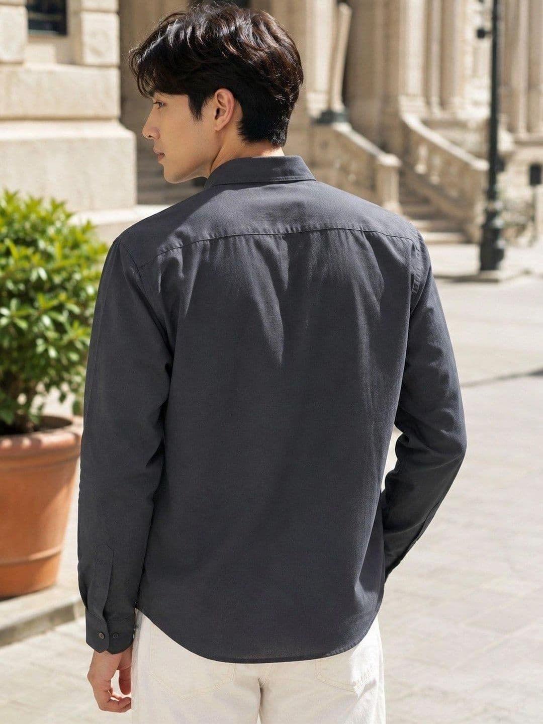 BAESD Men Premium Slim Fit Casual Shirt thumbnail 5