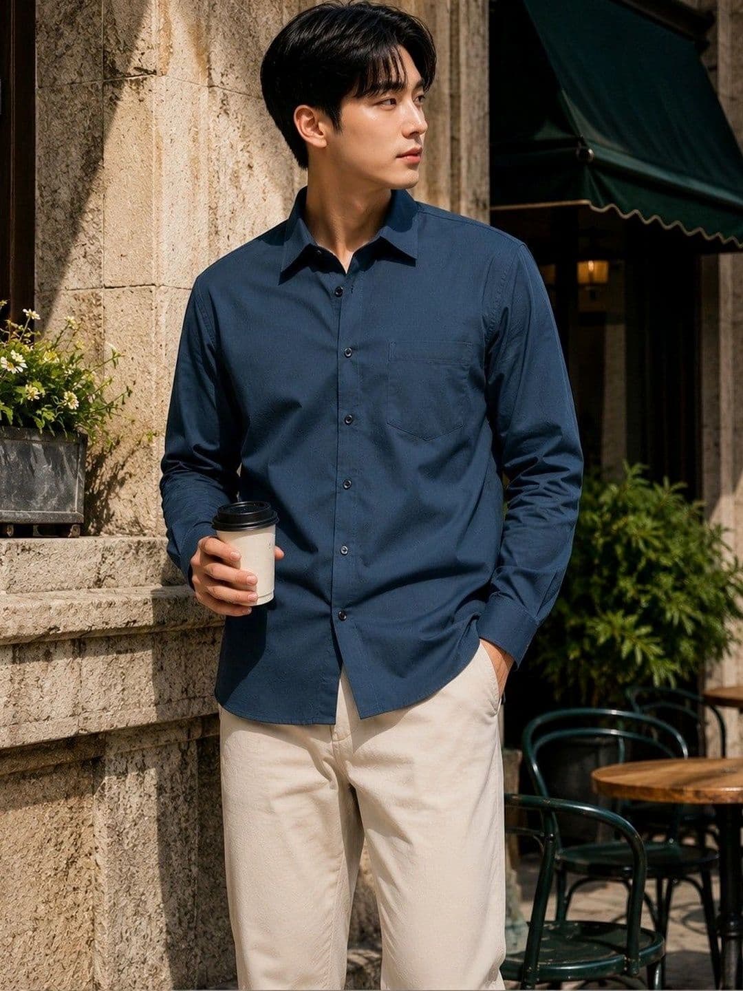 BAESD Men Premium Slim Fit Casual Shirt thumbnail 5