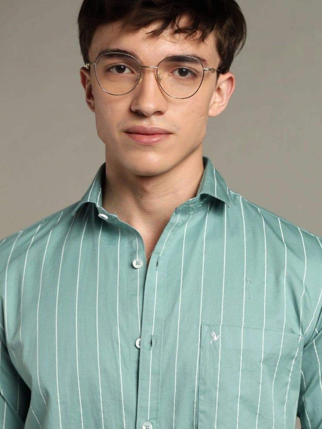 BLUEISLAND Men Comfort Striped Casual Shirt thumbnail 6
