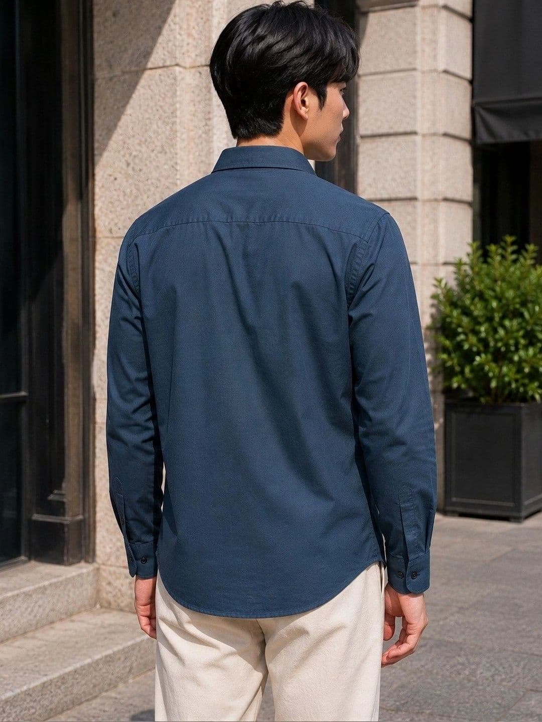BAESD Men Premium Slim Fit Casual Shirt thumbnail 4