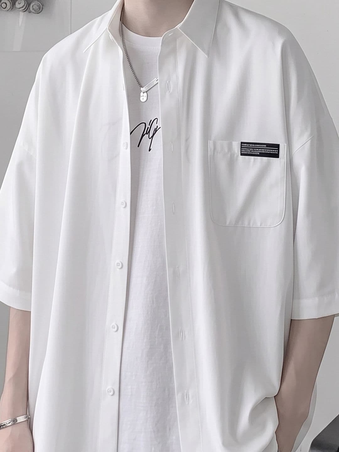 Suo Solid Regular Fit Shirts thumbnail 6