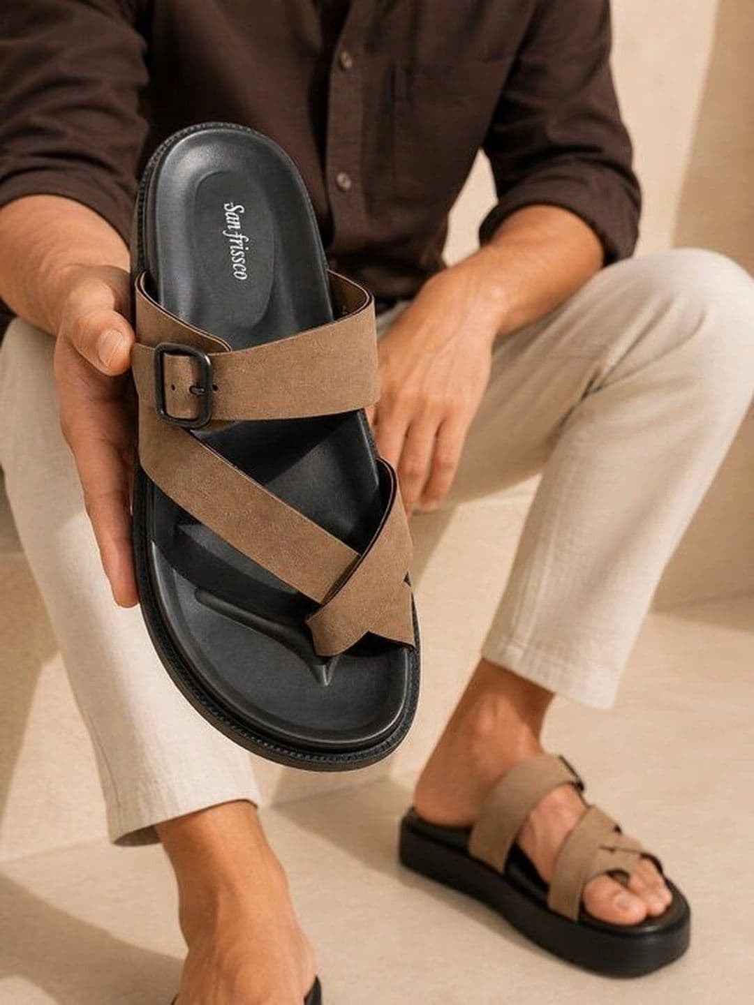 San Frissco Men Comfort Sandals - view 1