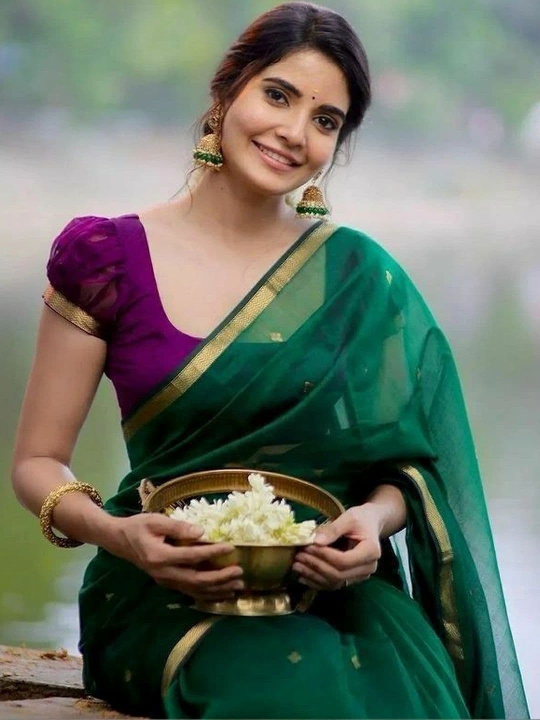 MITAL ENTERPRISE Zari Art Silk Saree thumbnail 3