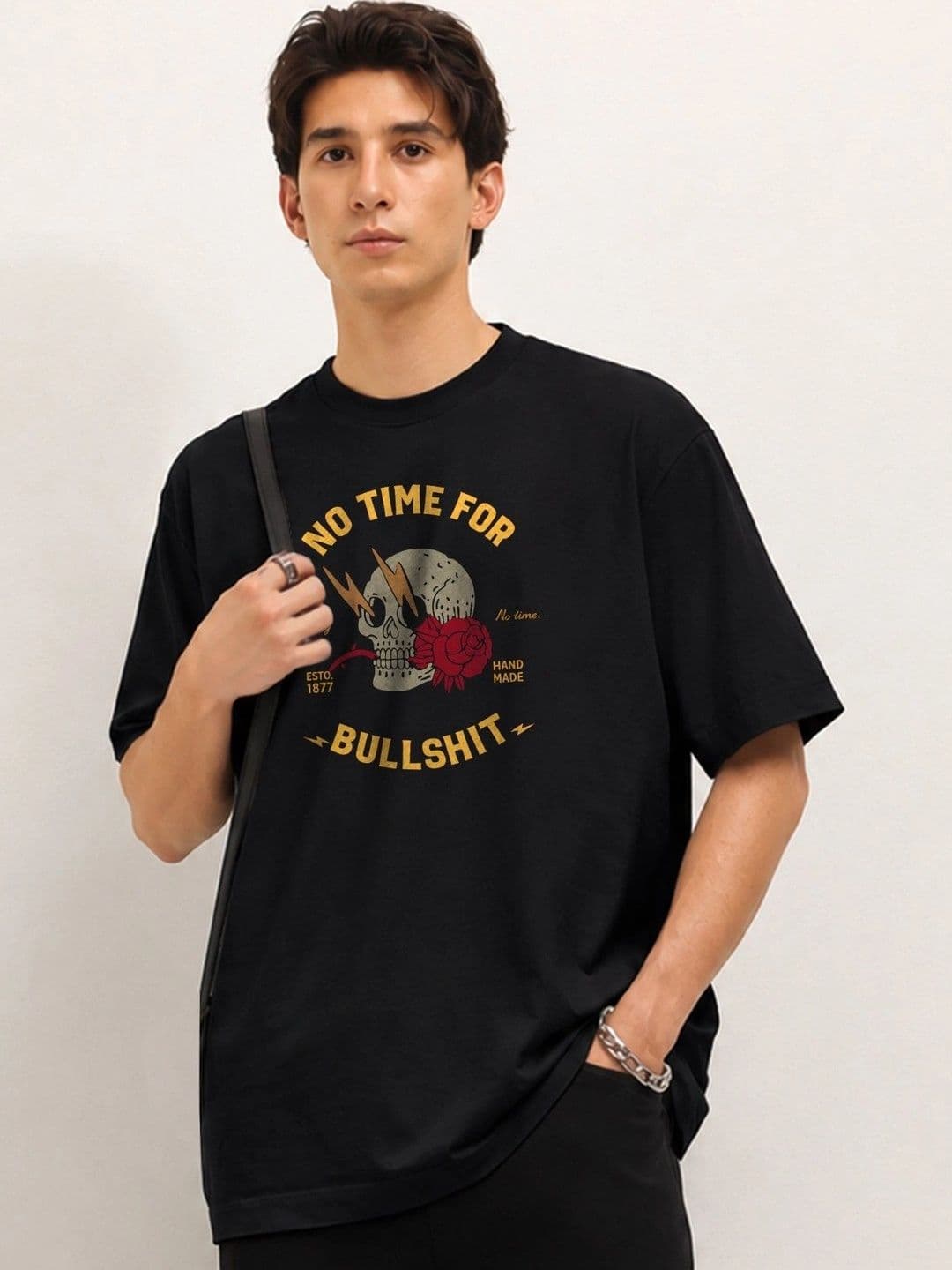 Moda rapido X TOGS & TERRE Men Printed Organic Cotton Blend T-shirt - view 1
