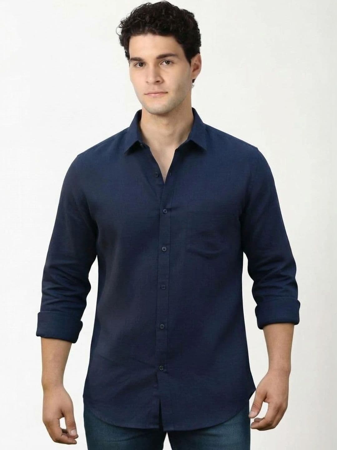 NEW-18 Men Standard Casual Shirt thumbnail 3