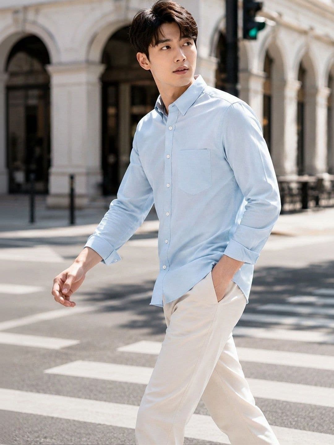 BAESD Men Premium Slim Fit Casual Shirt thumbnail 4