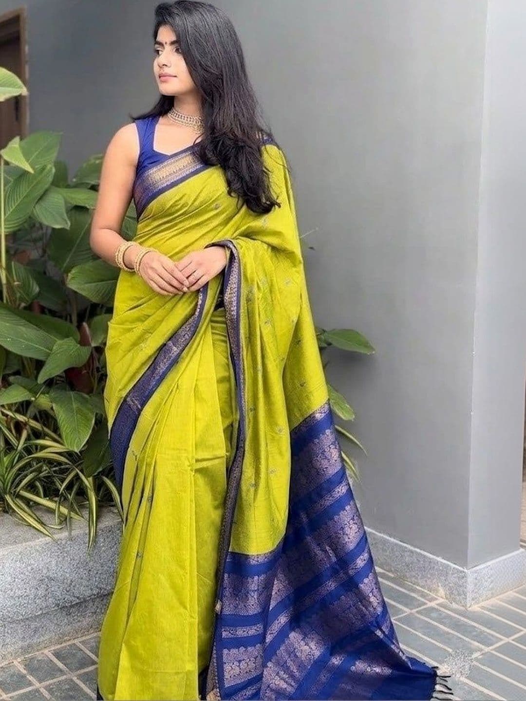 MITAL ENTERPRISE Women Zari Art Silk Saree - view 1