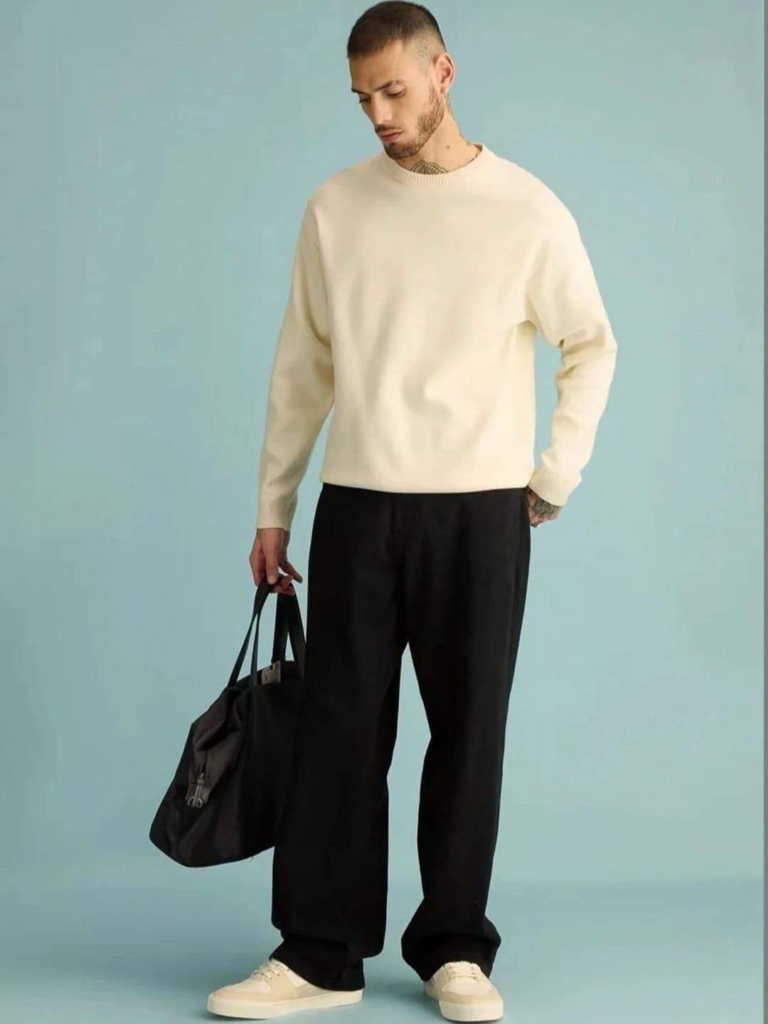 UNIFAV FASHION Men Boyfriend Fit Mid-Rise Jeans thumbnail 5