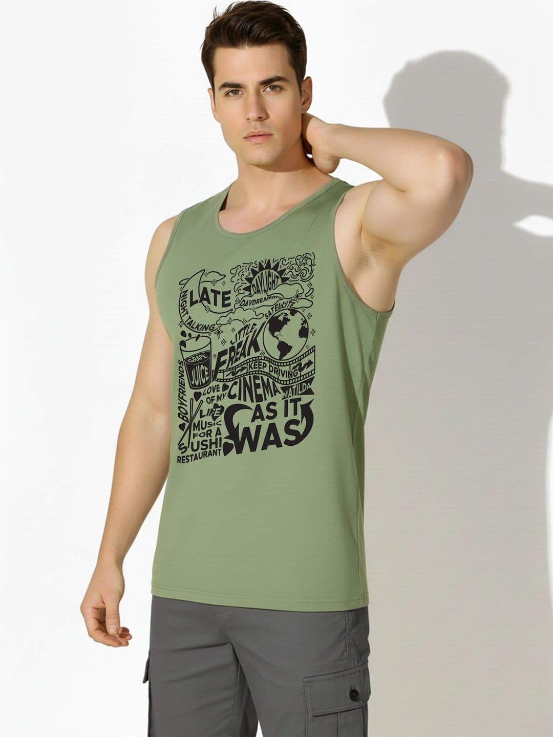 SKY HARBOAR Men Typography 2 Printed T-shirt thumbnail 6