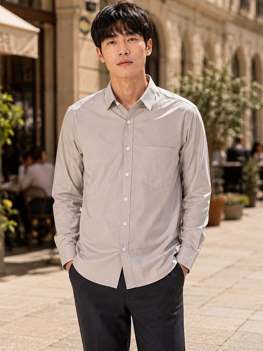 BAESD Men Premium Slim Fit Casual Shirt thumbnail 4