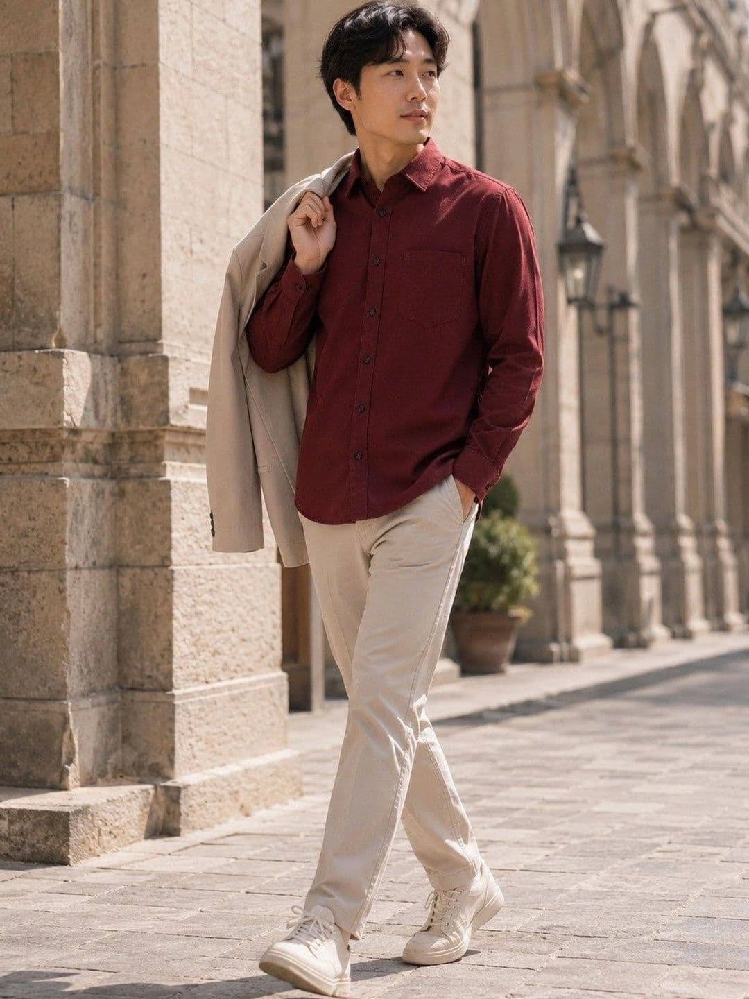 BAESD Men Premium Slim Fit Casual Shirt thumbnail 2