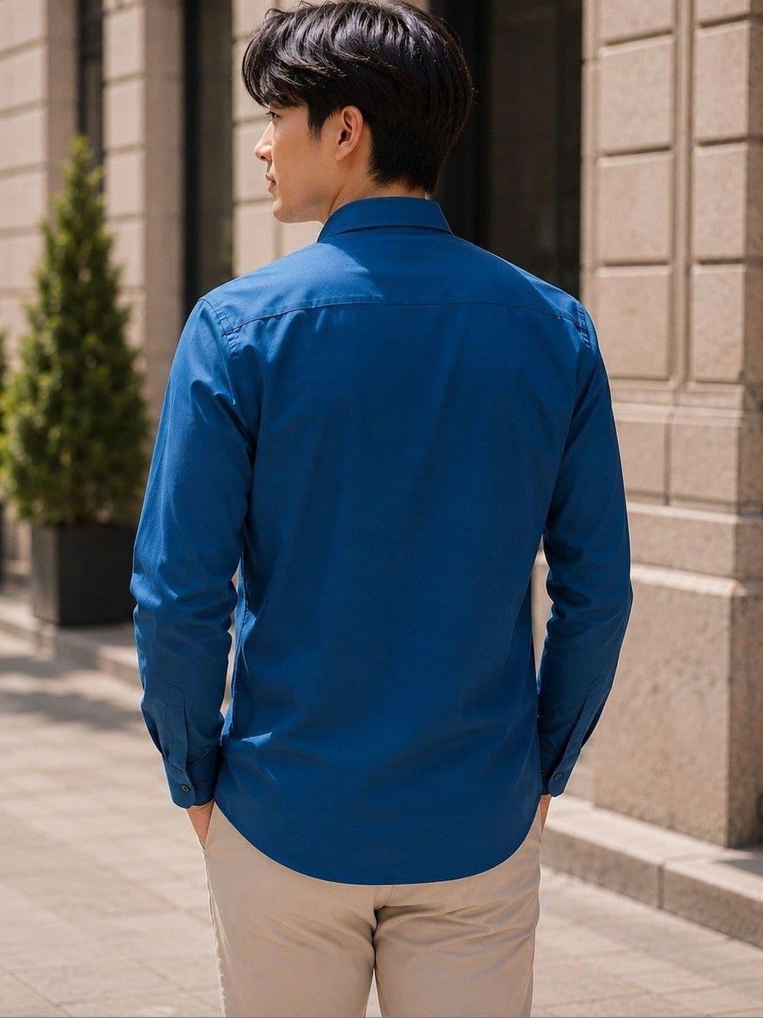 BAESD Men Premium Slim Fit Casual Shirt thumbnail 5