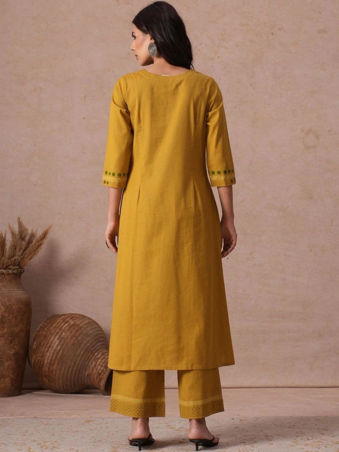 KAMI KUBI Women Geometric Printed Kurta thumbnail 3