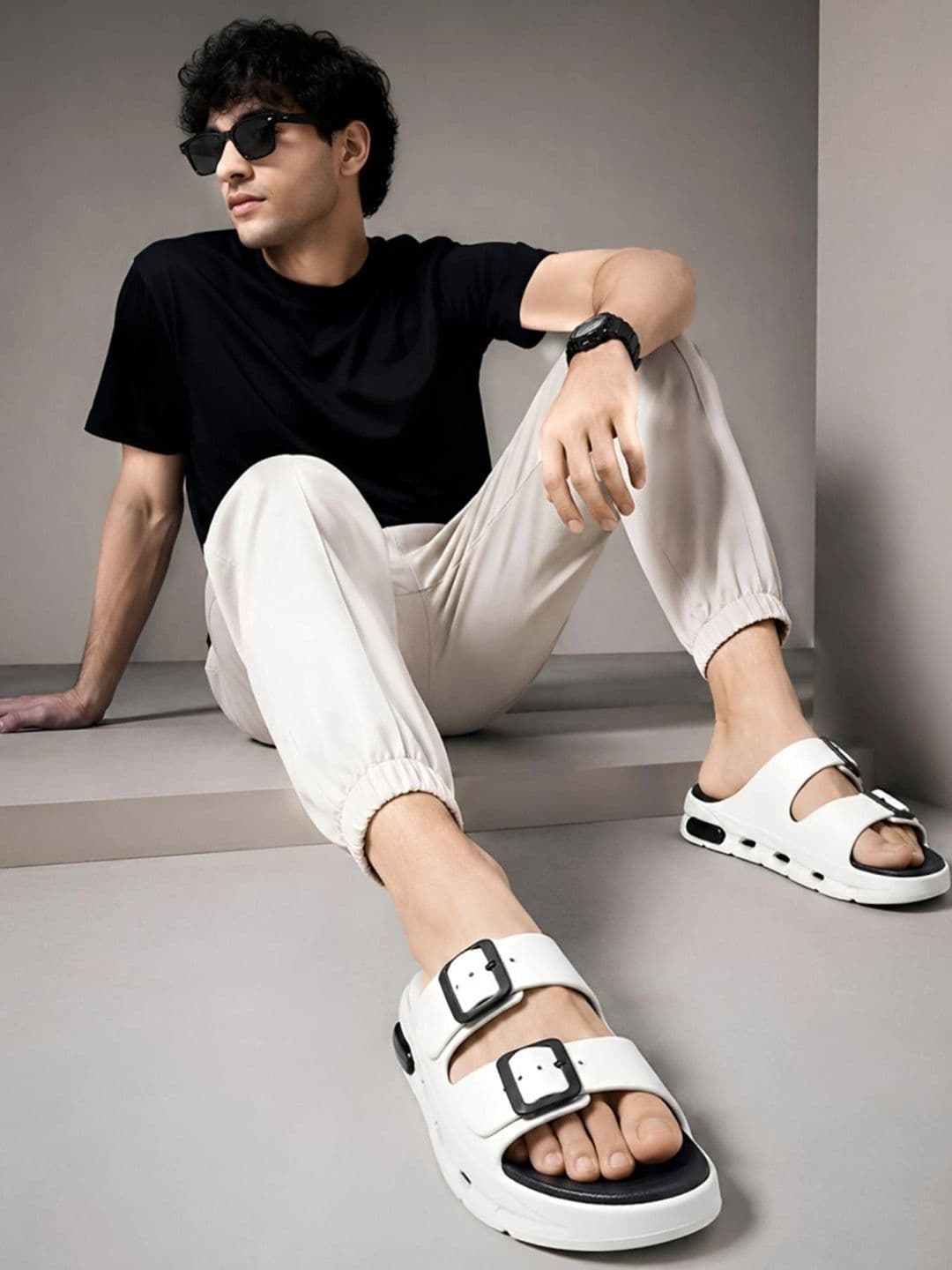 Bruton Men Comfort Sandals thumbnail 4