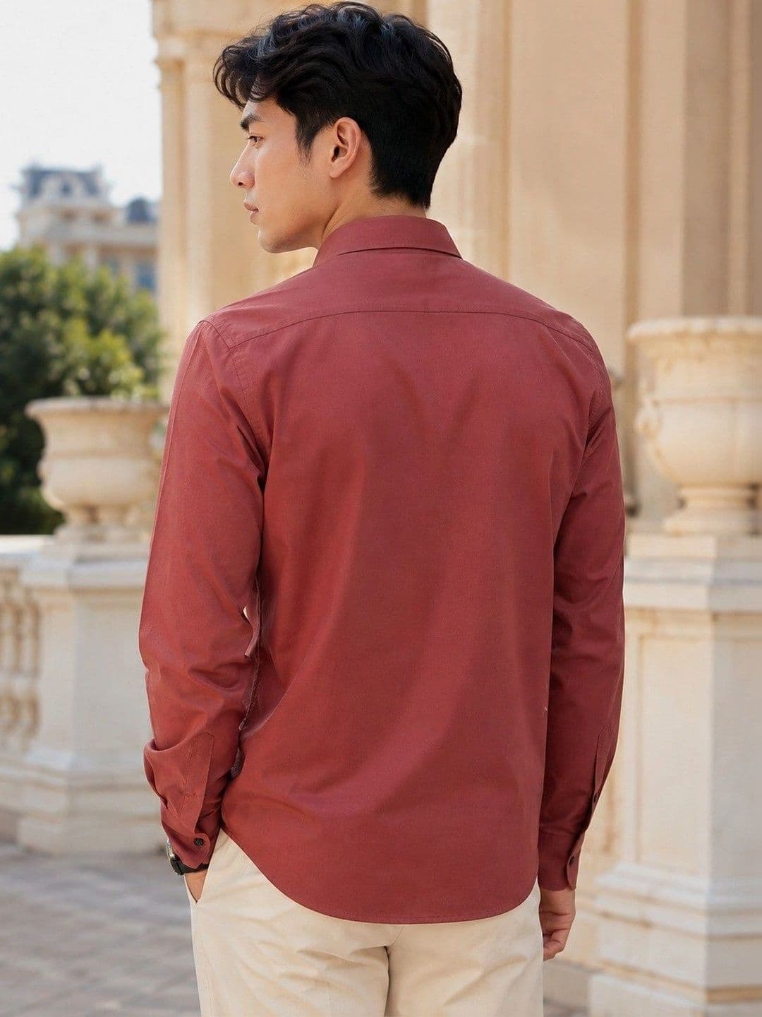 BAESD Men Premium Slim Fit Casual Shirt thumbnail 3