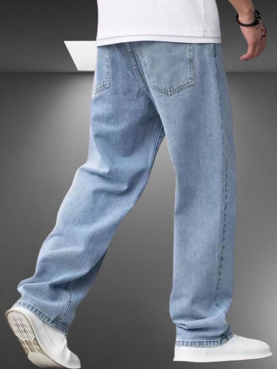 UNIFAV FASHION Men Mid-Rise Jeans thumbnail 5