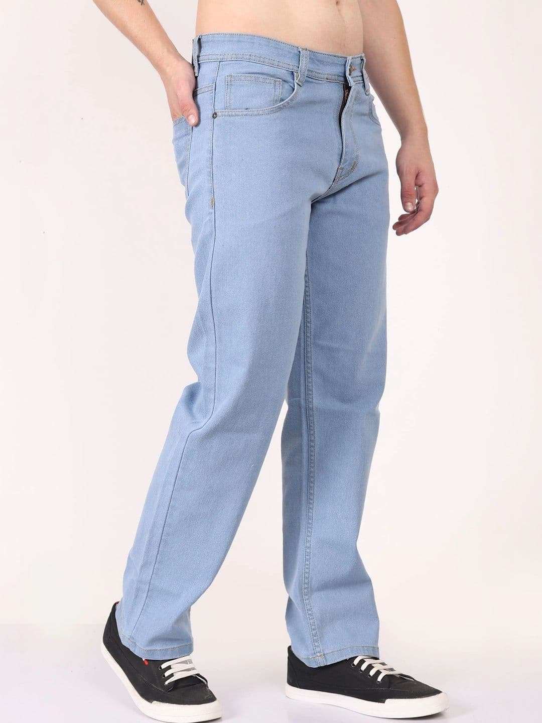 UNIFAV FASHION Men Low-Rise Jeans thumbnail 4