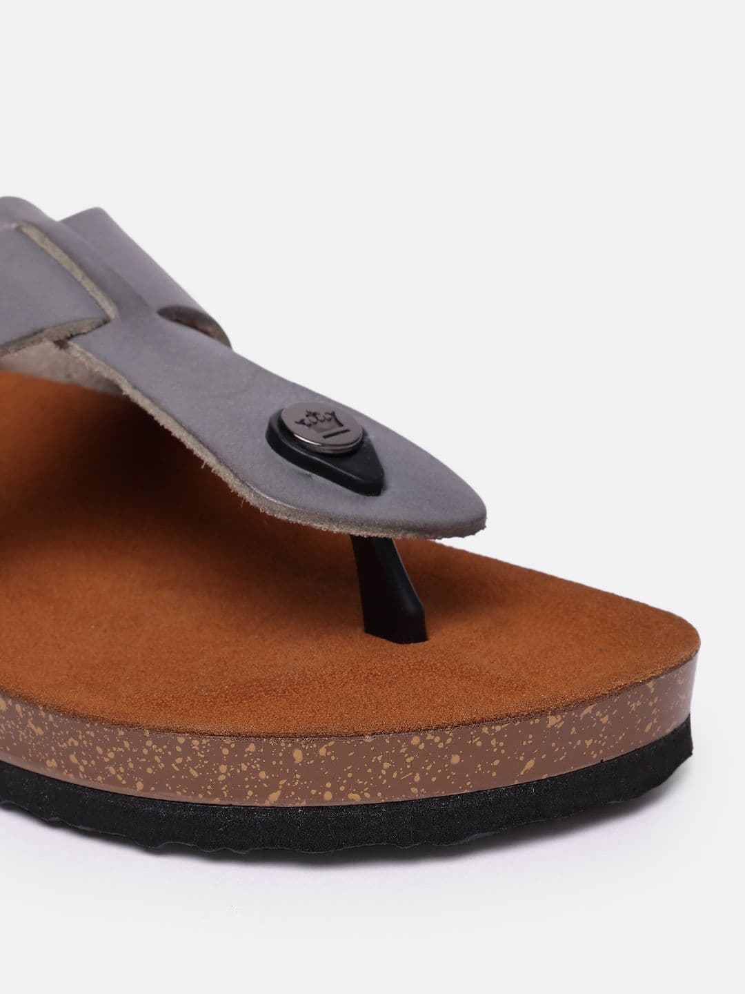 Louis Philippe Men Leather Comfort Sandals thumbnail 4