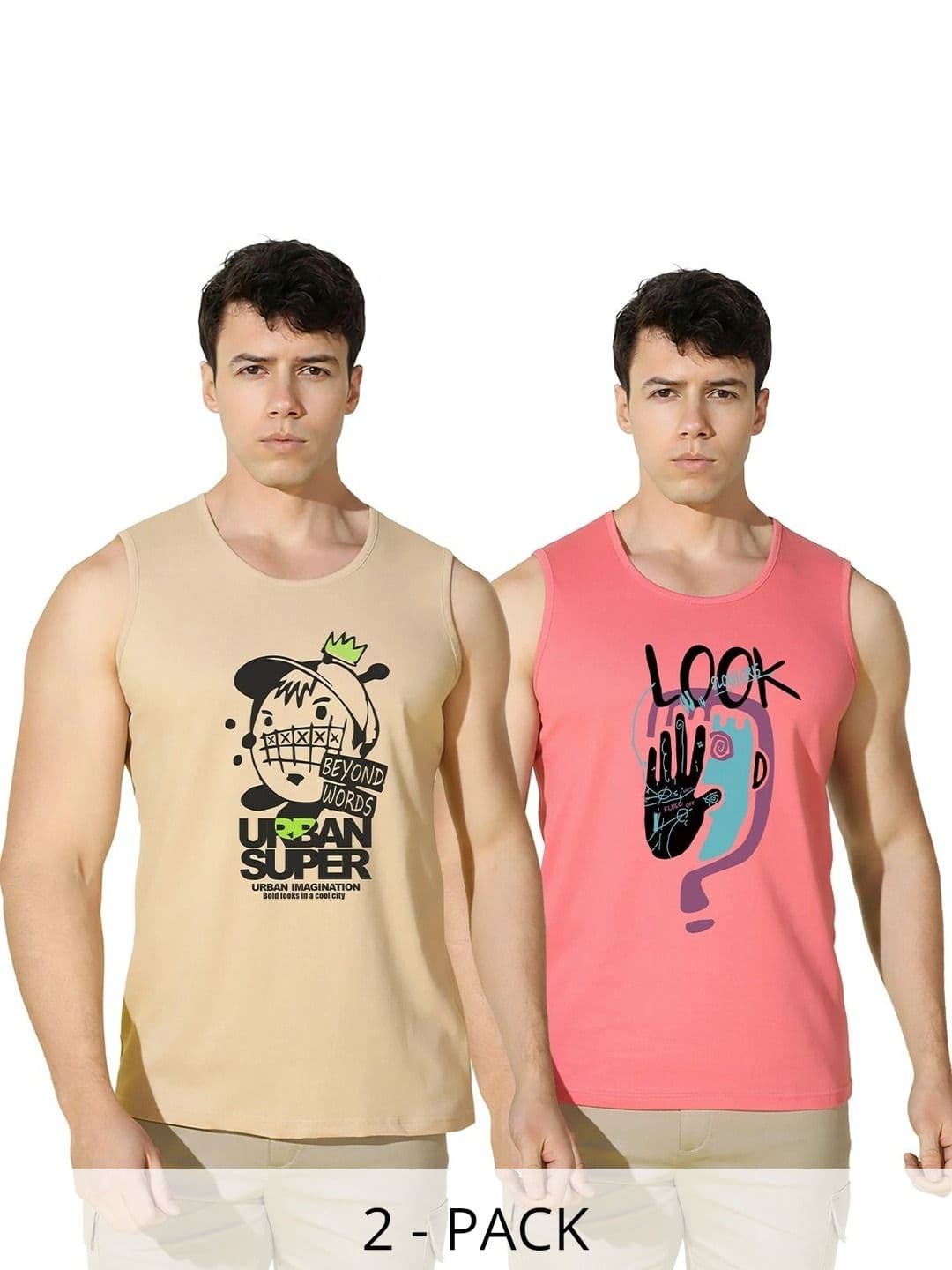 SLOWLORIS Men 2 Printed T-shirt - view 1