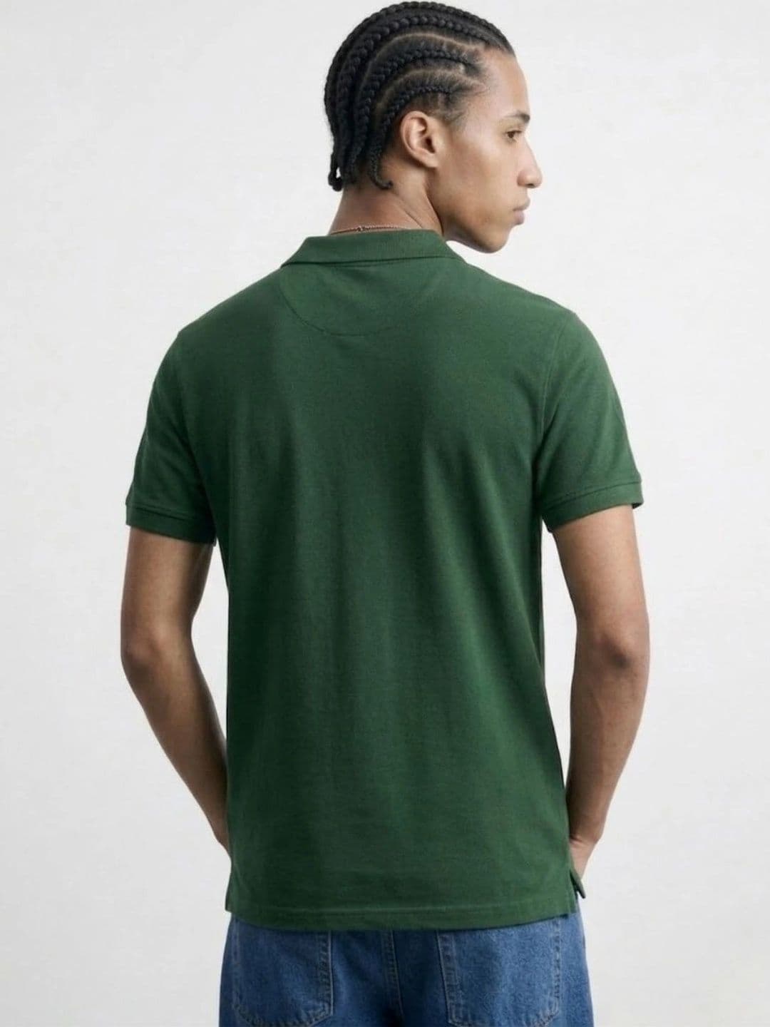 Kook N Keech Men Colourblocked Polo Collar T-shirt thumbnail 4