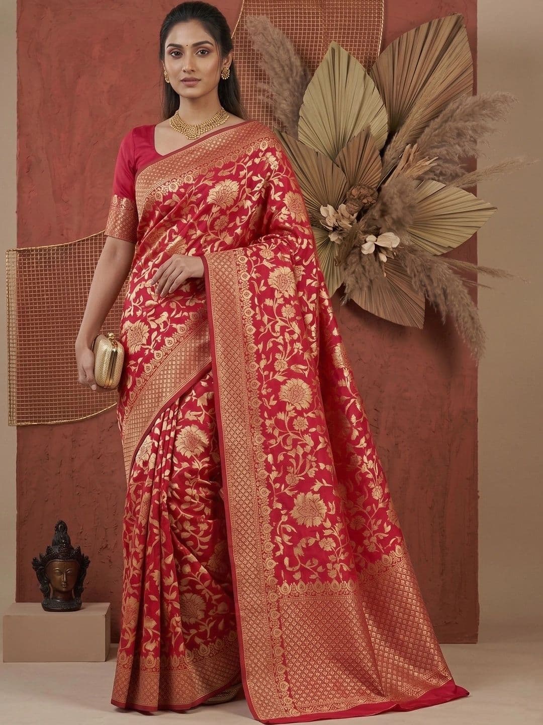 MITAL ENTERPRISE Zari Art Silk Saree - view 1