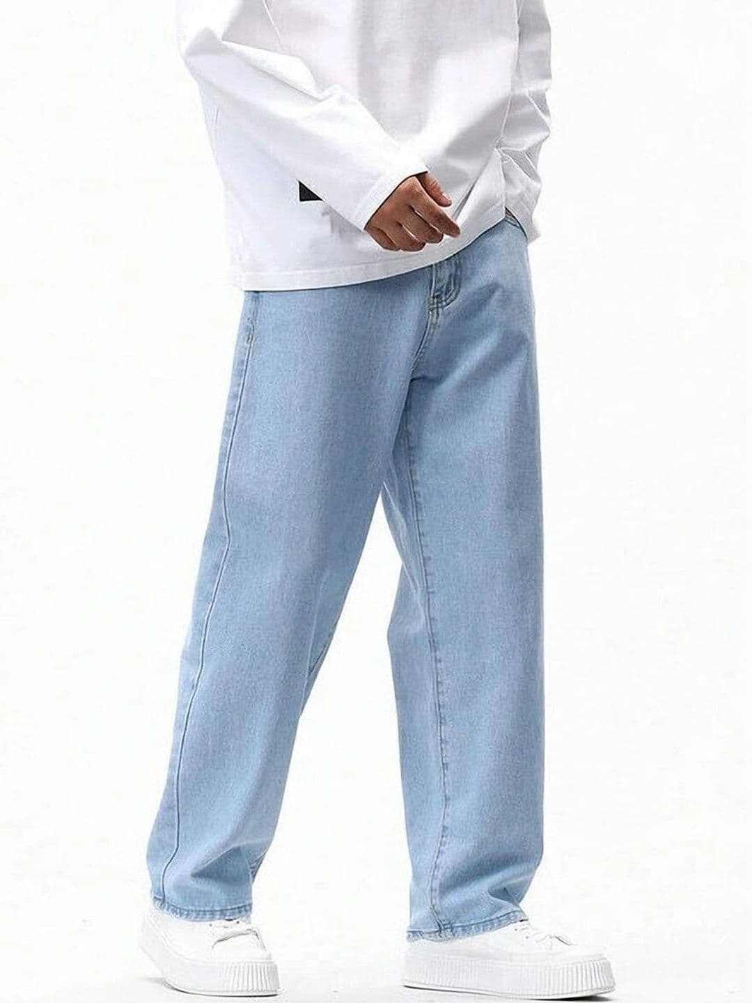 UNIFAV FASHION Men Mid-Rise Jeans thumbnail 3