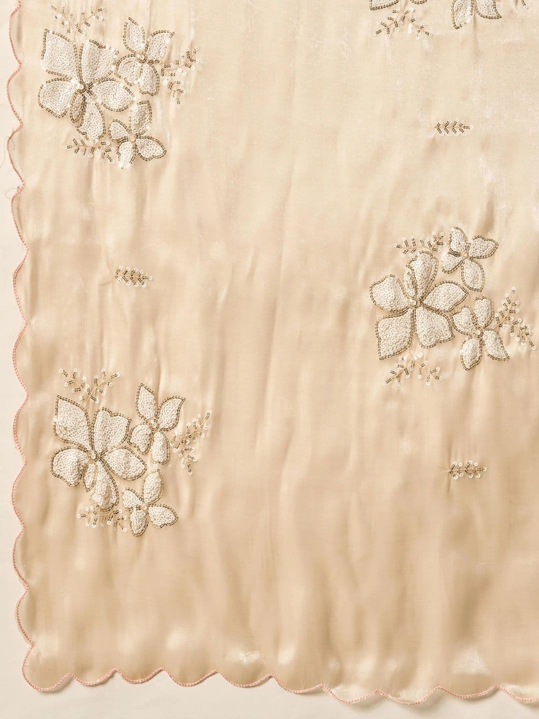 SZN Embellished Embroidered Art Silk Designer Saree thumbnail 2