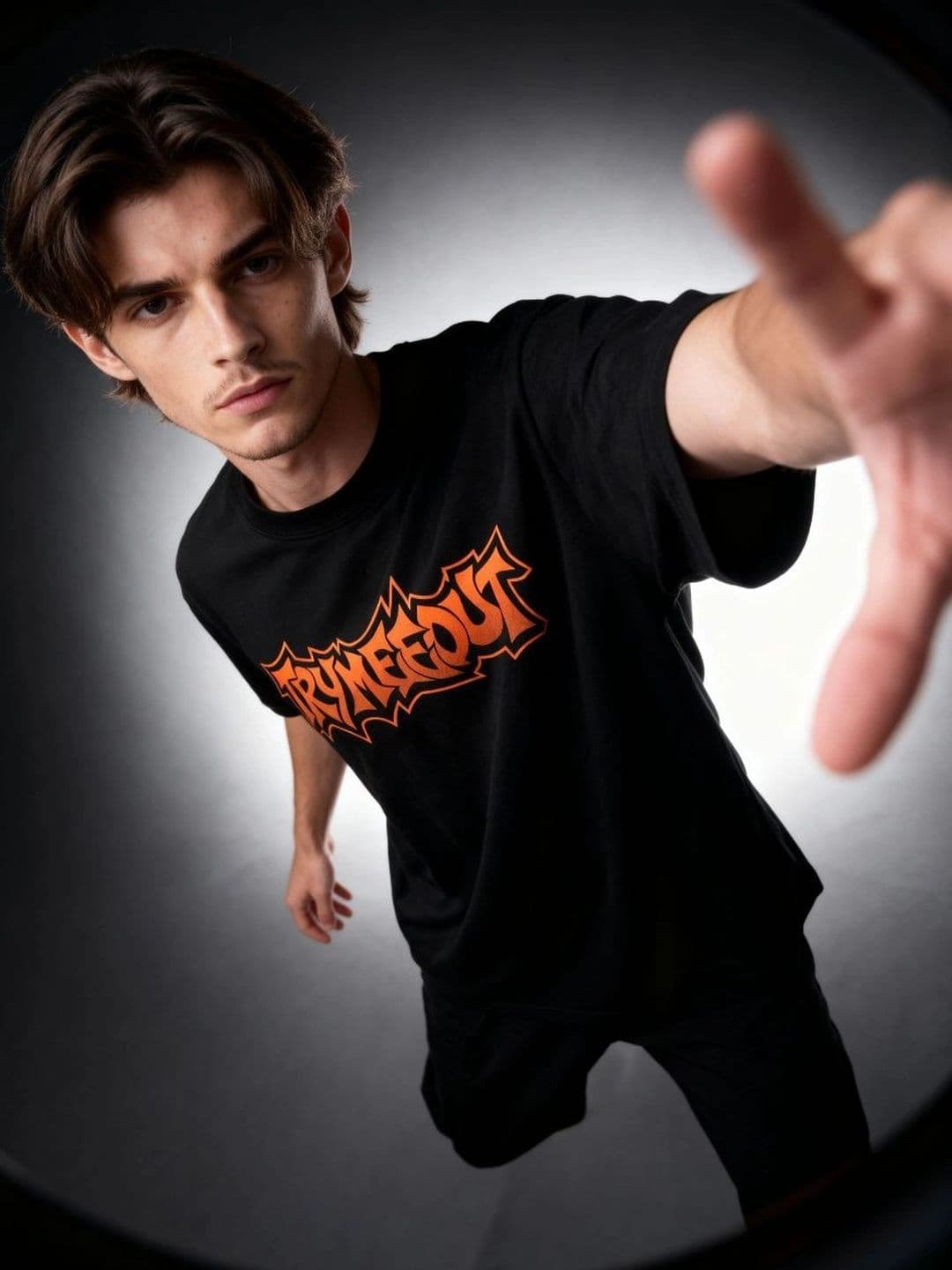 TRYMEEOUT Unisex Typography Printed T-shirt thumbnail 5