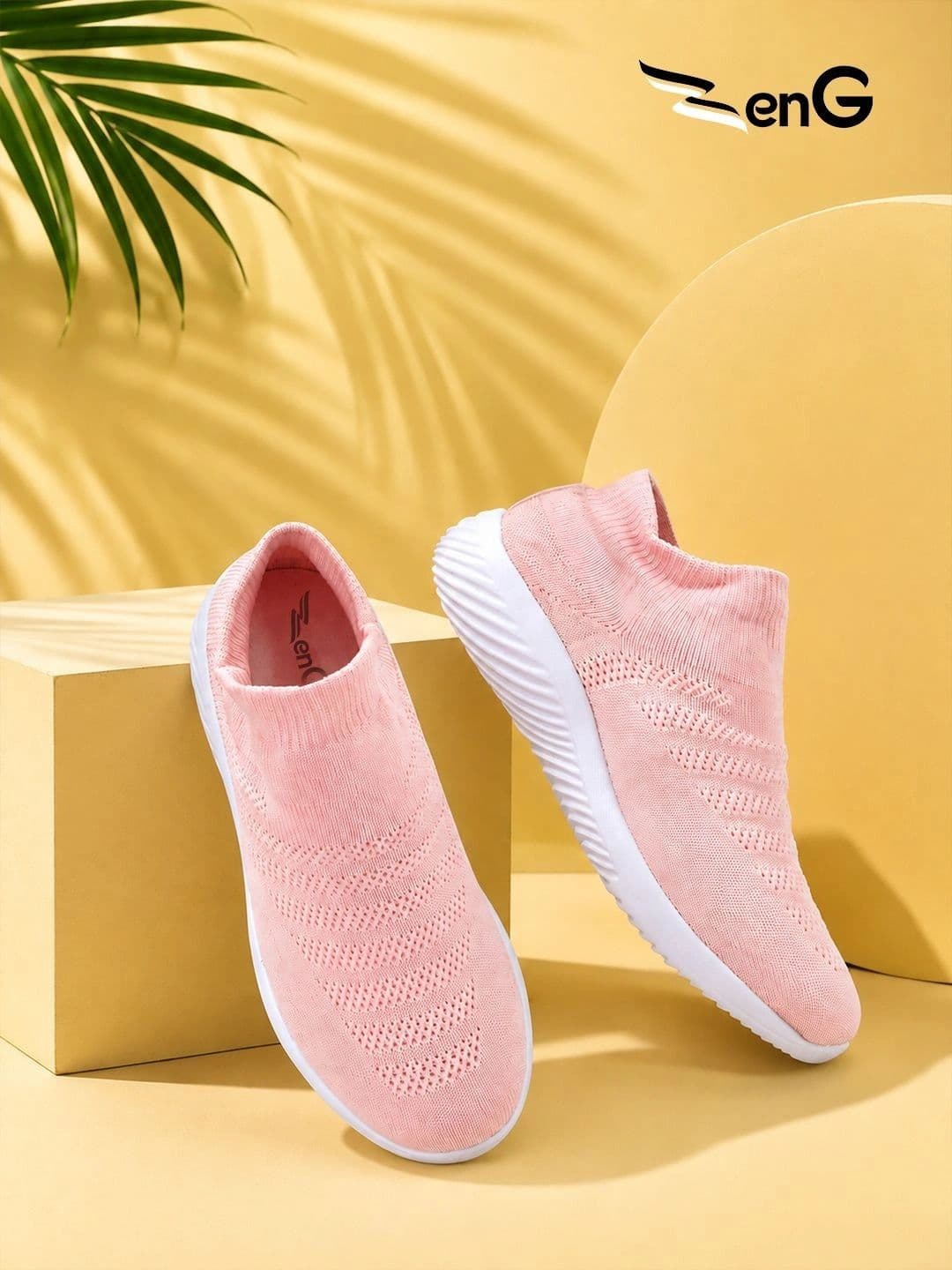 ZENG Women Mesh Walking Non-Marking Shoes - view 1