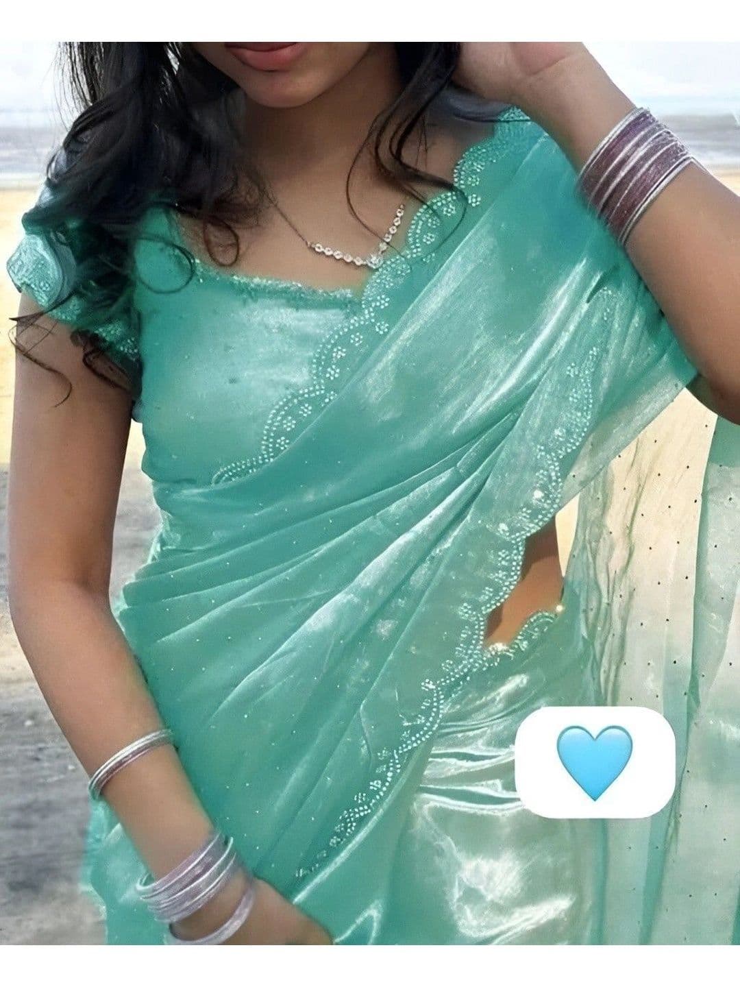 RENBRIZA Net Saree thumbnail 2