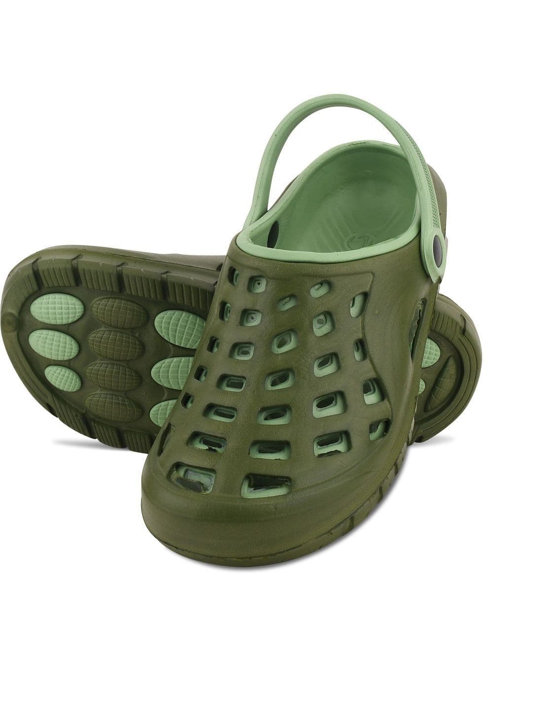 Trump Men Green Flip Flops Clogs thumbnail 5